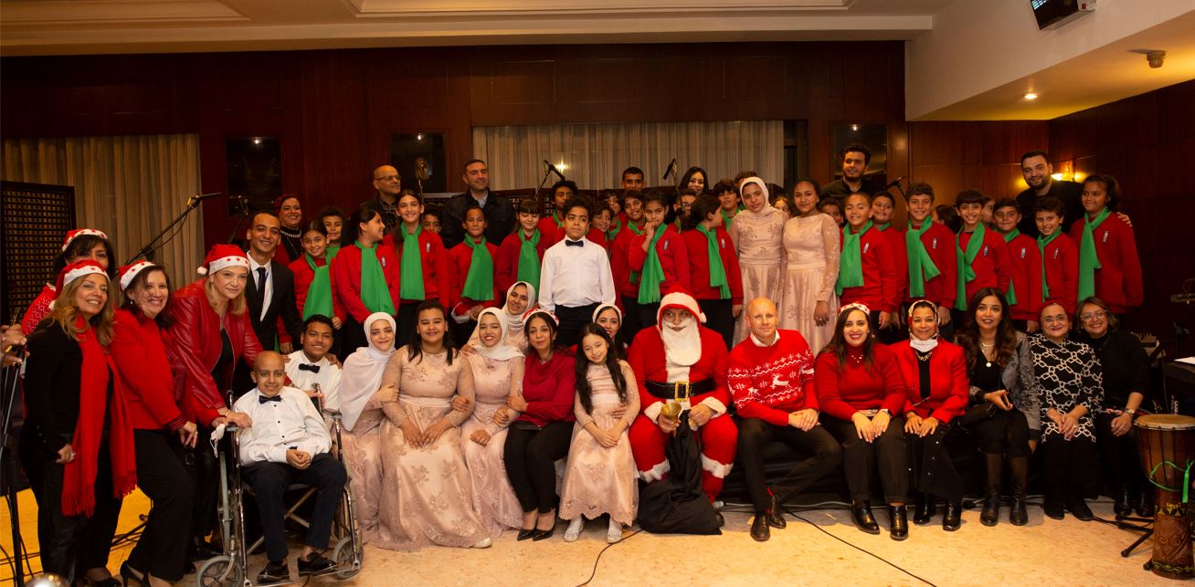 Ramses Hilton celebrates Christmas Tree Lighting up Ceremony with Children Cancer Hospital 57357
